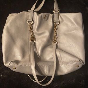 Rachel Zoe Grey Purse| Rachel Zoe Leather Tote